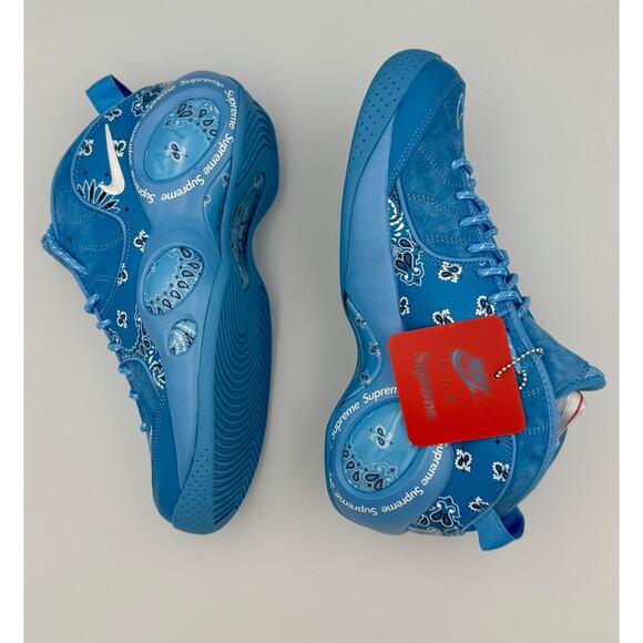 Nike Air Zoom Flight 95 SP Supreme University Blue Sz 10 #144 main image 9